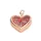 12 Pack: Gold Heart Shaker Charm by Bead Landing™